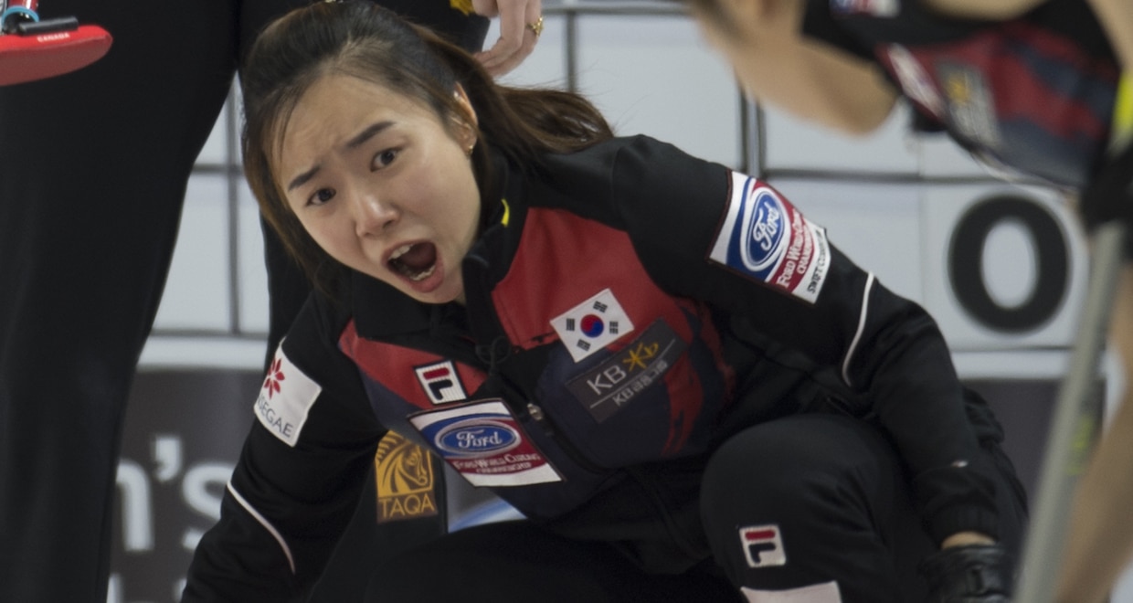 South Korea Steals Way To Win Over Canada At Ford Worlds Curling Canada 2016 Ford World Women 9914