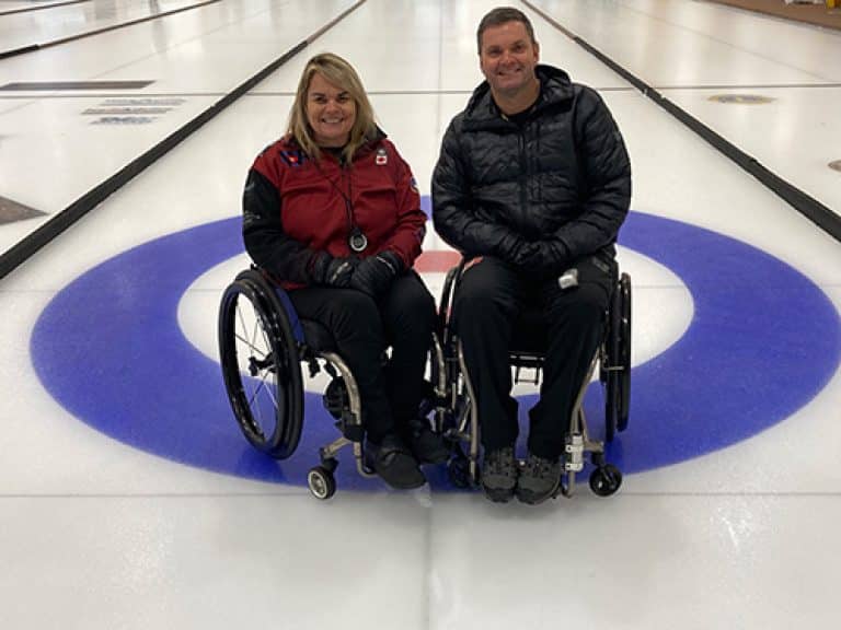 Curling Canada Wheelchair Curling in Leduc!