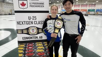 CINNAMON AND TAO TAKE U-25 MIXED DOUBLES CLASSIC IN EDMONTON
